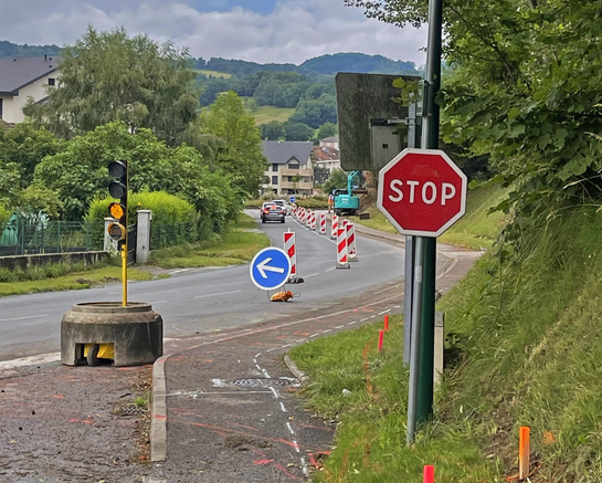 Route de Choisy fermée à la circulation