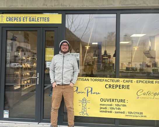 Caféophil Crêperie Plein Phare : nouveau commerçant à La Balme !