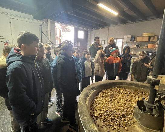 Le Conseil Municipal Jeune visite le moulin de Veuilly !