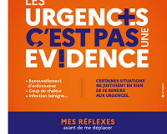 Les urgences, c'est pas une évidence ! 